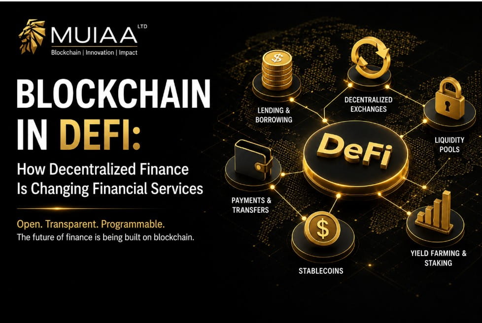 blockchain in DeFi